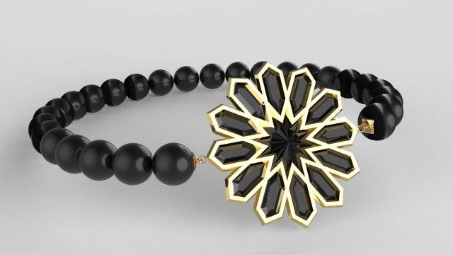 traditional moroccan bracelet 3d print model Modelo de impresión 3D .c4d .max .obj .3ds .fbx .stl .blend 