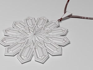 traditional moroccan necklace 3d print model 3D-printmodel