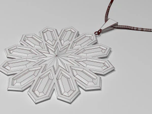traditional moroccan necklace 3d print model 3D Print Model