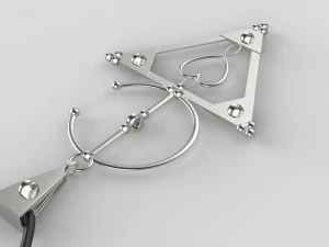 traditional moroccan amazigh necklace 3d print model 3D Print Model