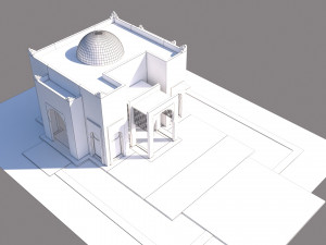 traditional moroccan house marrakech 3D Модель