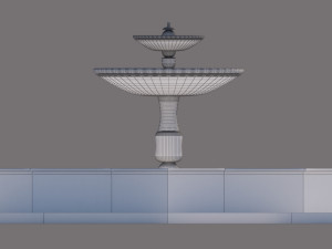traditional moroccan fountain 3D Модель