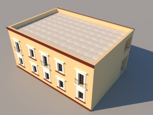 mexican house 2 faces 3D-Modell