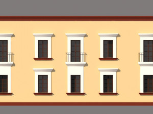 mexican house 2 faces 3D-Modell