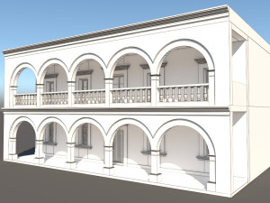 mexican house 2 faces 3D-Modell