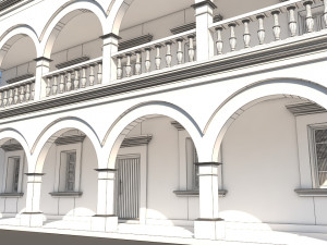 mexican house 2 faces 3D-Modell