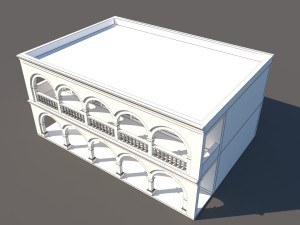 mexican house 2 faces 3D-Modell