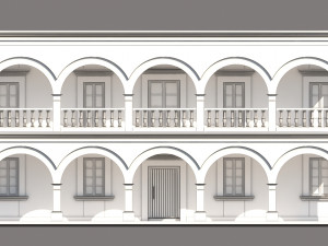 mexican house 2 faces 3D-Modell