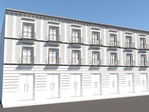 mexican hotel 2 faces 3D Model