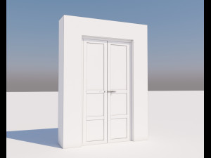 traditional moroccan door marrakech 3D Модель
