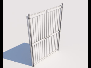 traditional moroccan door 3D Model
