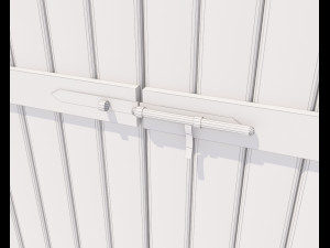 traditional moroccan door 3D Model