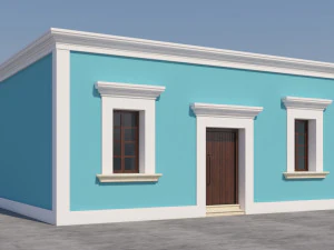 mexican house 3D Model