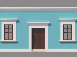 mexican house 3D Model