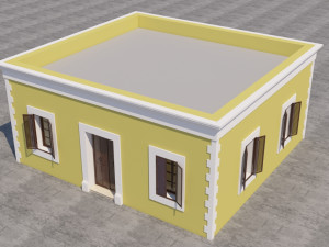 mexican house 3D-Modell