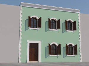 mexican house 3D Model