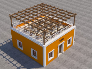 mexican coffee Modello 3D