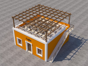 mexican coffee Modello 3D