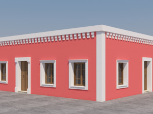 mexican house 3D 模型