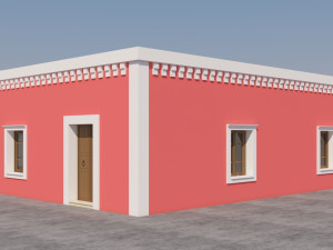 mexican house 3D 模型