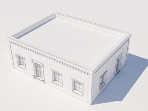 mexican house 3D 模型