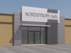 american store market 3D Model