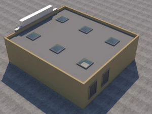 american store market 3D Model