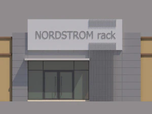 american store market 3D Model