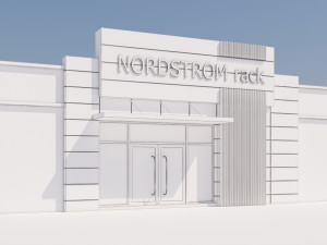 american store market 3D Model