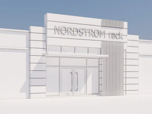 american store market 3D Model