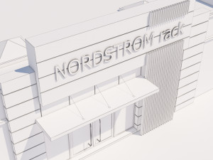 american store market 3D Model