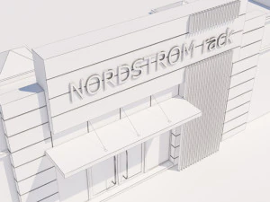 american store market 3D Model
