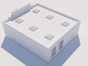american store market 3D Model