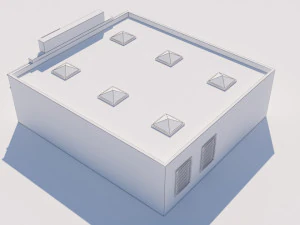 american store market 3D Model