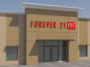 american store market 3D Model