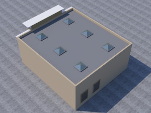 american store market Modello 3D