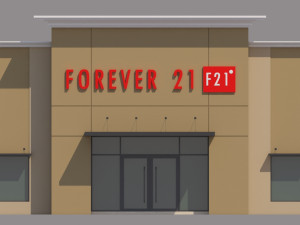 american store market Modello 3D
