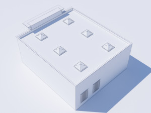 american store market Modello 3D