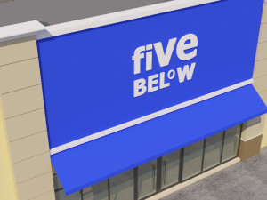 american store market 3D Модель