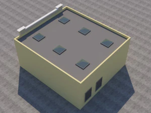 american store market 3D Model
