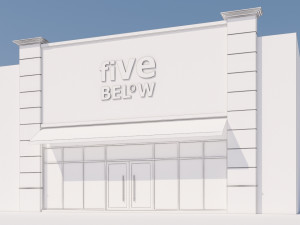 american store market 3D Модель