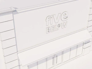 american store market 3D Model