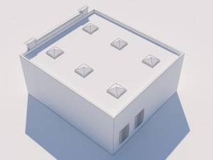 american store market 3D Модель