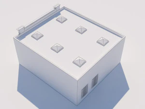 american store market 3D Model