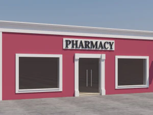 Mexicaanse apotheek 3D Model