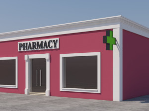 mexican pharmacy Modelo 3D