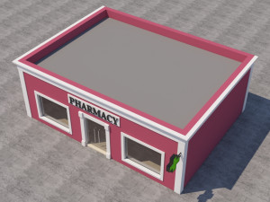 mexican pharmacy Modelo 3D