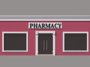 mexican pharmacy Modelo 3D