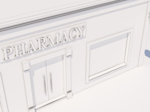 mexican pharmacy Modelo 3D
