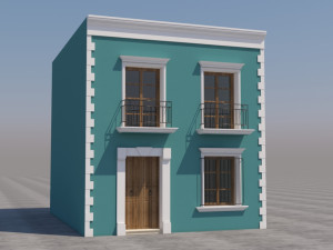 mexican house 3D Model
